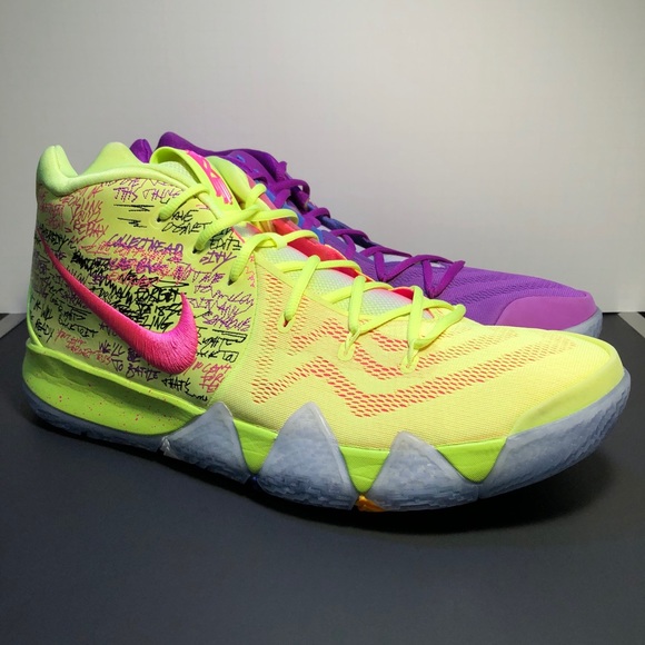 Nike Other - Nike Kyrie 4 Confetti Men’s Basketball Shoes Sz 18